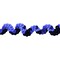 Belagio Sequin Trim, 0.63" Wide, Zig Zag Design, Royal Blue, 25-Yard Bolt